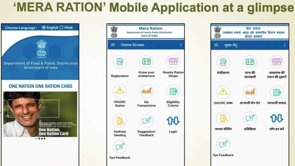 eRation Mobile Application